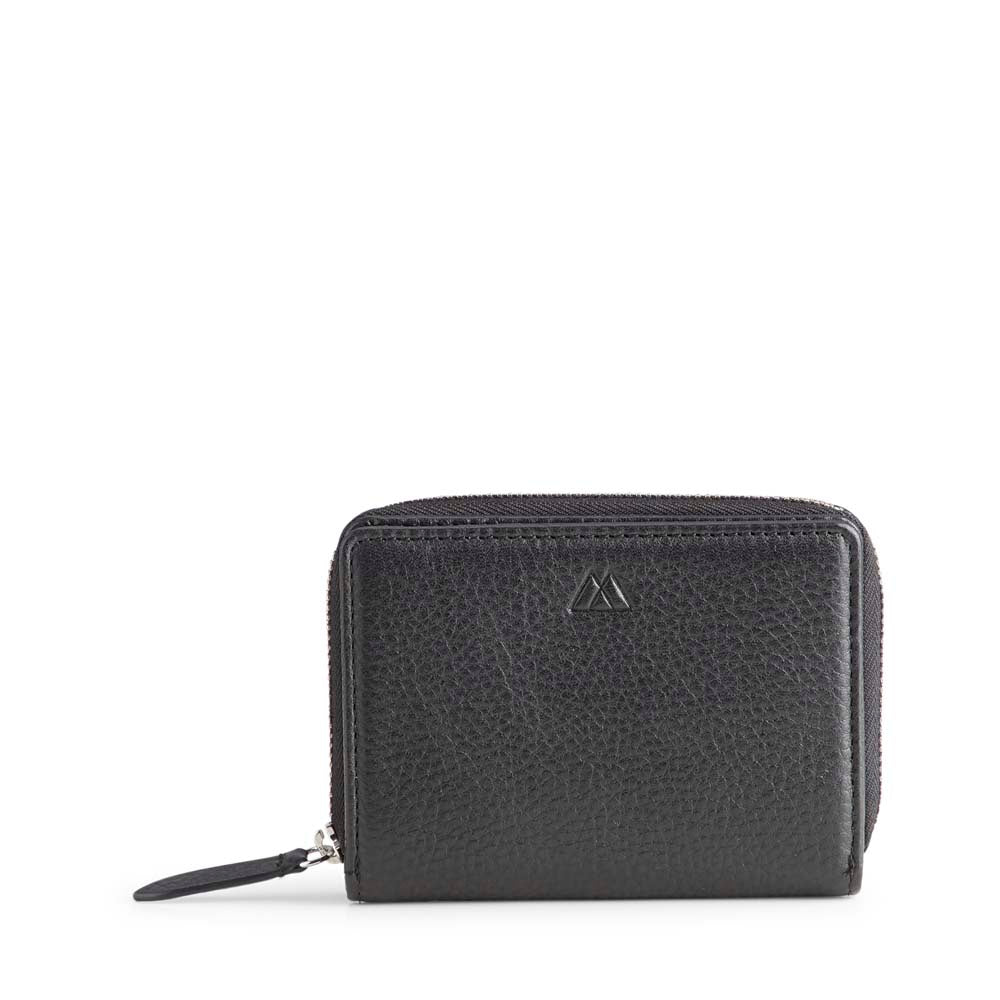 Brieftasche KaiaMBG Brieftasche. Ledernarbung. Schwarz. Markberg