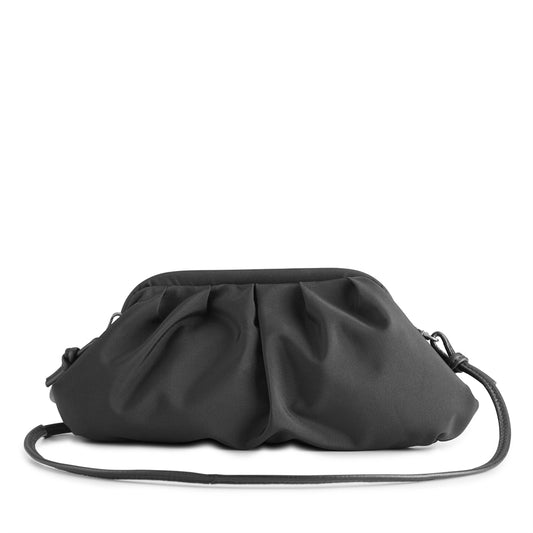 OksanaMBG clutch taske. Sort. Recycled polyester. Markberg