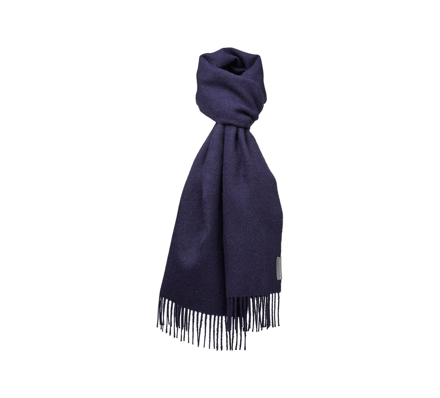 Schal aus 100 % Baby-Alpakawolle. Meine Damen und Herren. Navy blau. Lima. Wollspinnerei Silkeborg