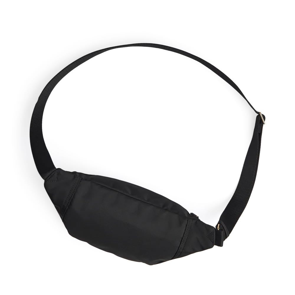 CargoMBG Bum bag bæltetake. Unisex. Sort m/guld. Recycled polyester. Markberg