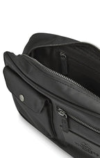 Sac bandoulière DarlaMBG. Taille M. Noir. 100 % polyester recyclé. Markberg
