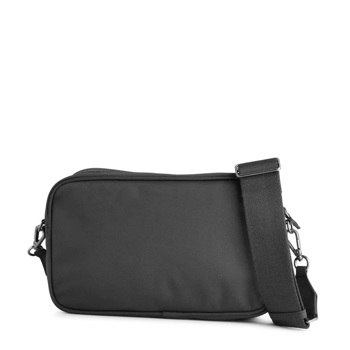 DarlaMBG crossbody bag. Medium. Black. 100% recycled polyester. Markberg
