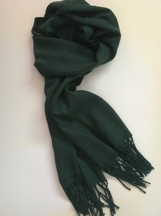 Luna Remarkable scarf. Green. Cashmere. Danish Copenhagen