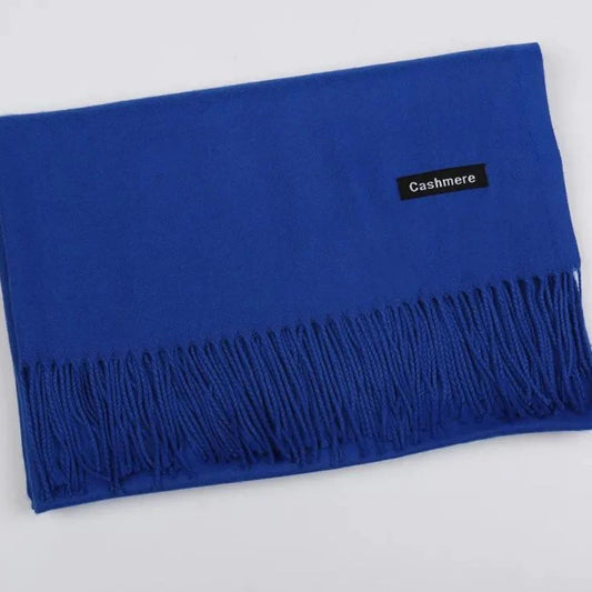 Luna Sensational scarf. Blue. Cashmere wool. Danish Copenhagen