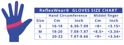 Therapeutic Fingertip Free Gloves. Unisex. Thin. Black. ReflexWear