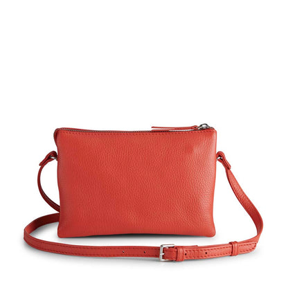 VeraMBG Crossbody taske. Grenadine. Læder grain. Markberg