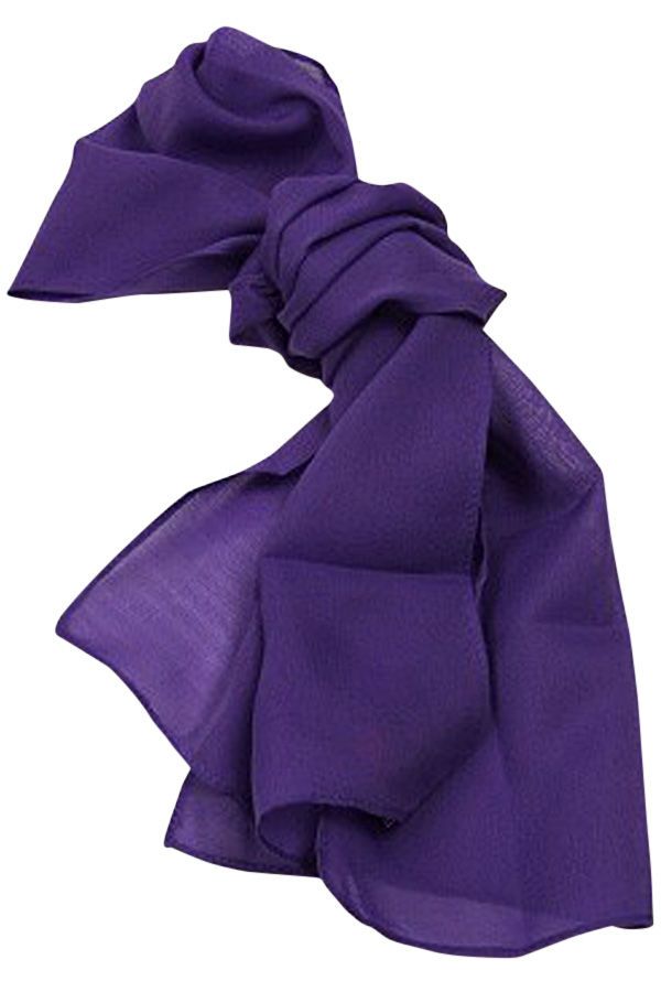 Purple Chiffon tørklæde til damer. Connexion Tie